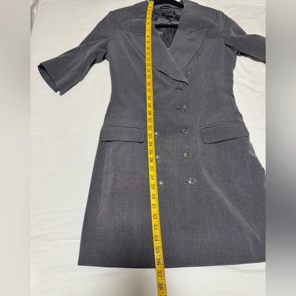 Venus Coat Jacket Dress Sz 6 Grey - Picture 9 of 9